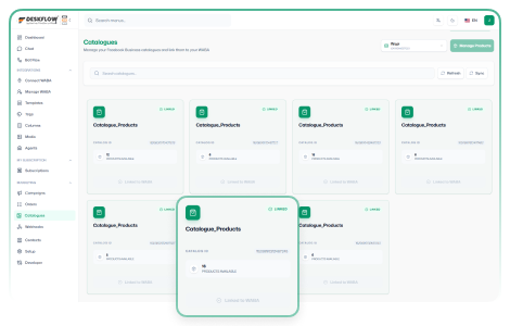 WABA Catalog Integration