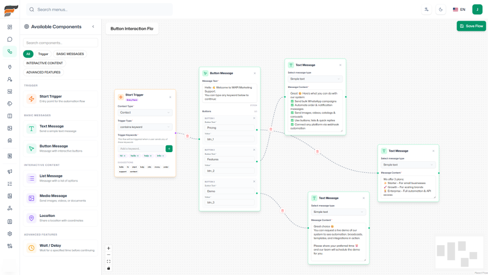 No-Code Chatbot Builder
