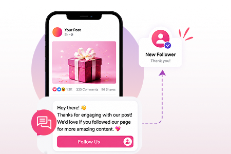 Ask Followers to Follow You