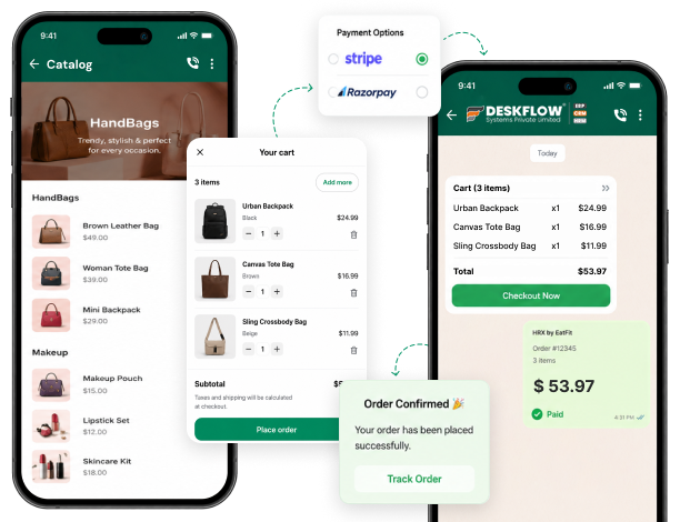 Turn WhatsApp into a Direct Storefront for Checkout