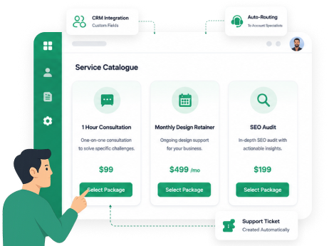 Digital Service Catalogues for Consultants